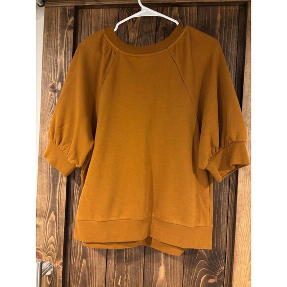 Who What Wear Short Sleeve Sweatshirt Large - Picture 2 of 6